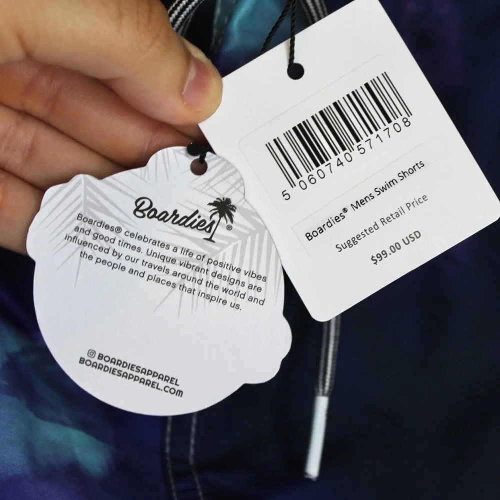 Boardies | Men’s Blue/Purple Tie Dye Board Shorts